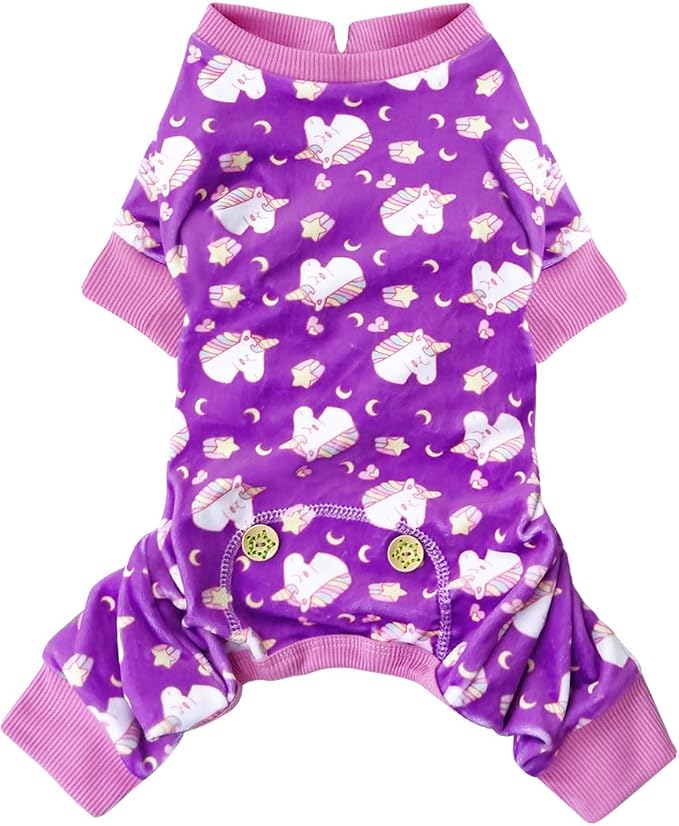 KYEESE Dog Pajamas Velvet Dog Pajamas Medium Sized Dogs Soft Dogs Clothes Pjs by KYEESE