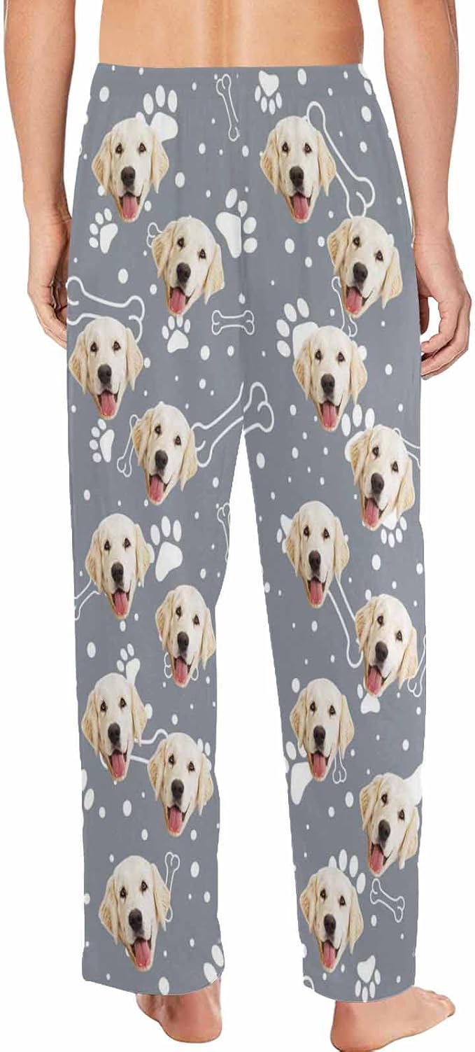 MyPupSocks Personalized Face Pajamas Pants Photo Pajama Bottoms - Image 2