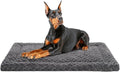 Washable Dog Bed Mat Dog Crate Pad Soft Fluffy Pet Kennel Beds Dog Sleeping by Exsnugypetproducts
