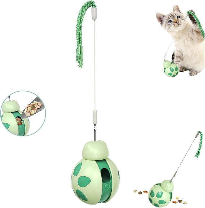Interactive Cat Treat Toys, Rolling Ball Shape by Unknown
