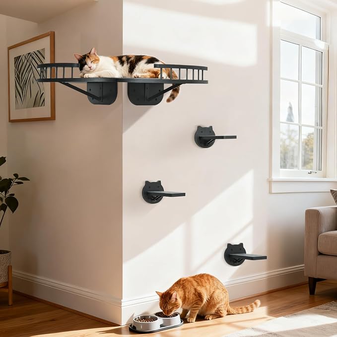 Cat Wall Shelves Furniture Set - Image 2