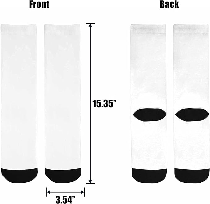 Artsadd Custom Face Socks for Women Men Cat Dog Lovers, Customized Unisex Funny - Image 7