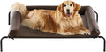 RRPETHOME Large Elevated Cooling Dog Bed, Raised Dog Cot Beds by RRPETHOME
