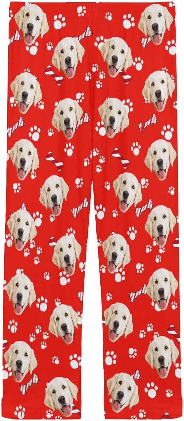 MyPupSocks Custom Pet Face Pajamas Pants Photo Pajama Bottoms - Image 4