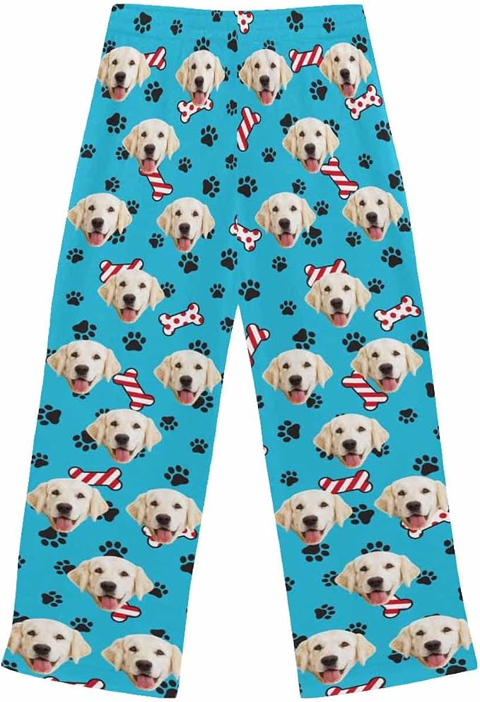 Custom Face Pajamas Pants Personalized Nightwear Bottoms - Image 3