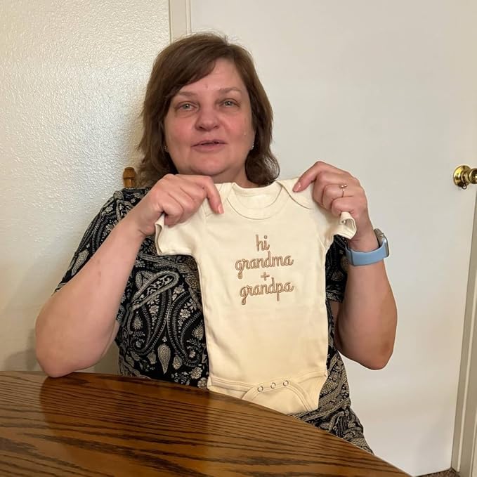 COUPLEHOODIES Personalized Baby Onesie Bodysuit – Custom Embroidery Gift - Image 4