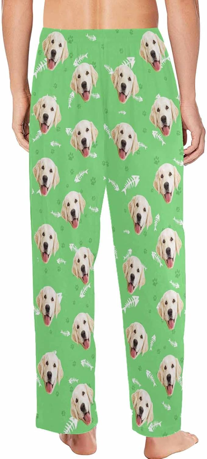 MyPupSocks Custom Pet Face Pajamas Pants Photo Pajama Bottoms - Image 2