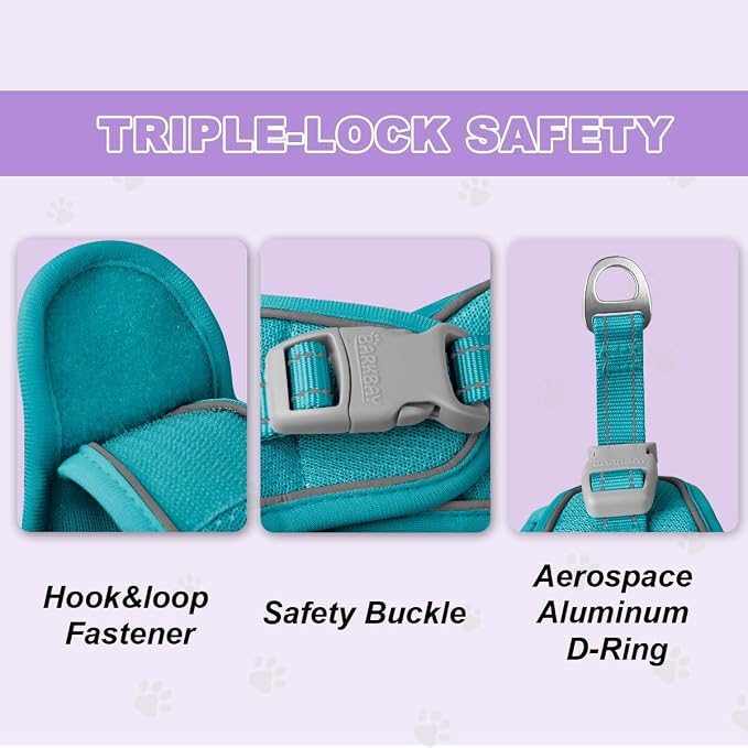 Cat Harness and Leash Set, Escape Proof Kitten Harness, Step in Adjustable Soft - Image 7