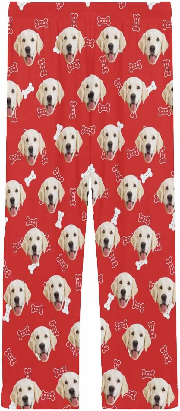 MyPupSocks Customized Face Pajamas Pants Photo Pajama Bottoms - Image 4