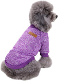 Jecikelon Dog Clothes Dogs Sweater Soft Puppies Clothing Winter Puppy Sweaters by Jecikelon