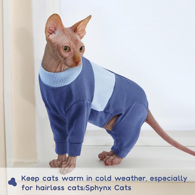 QBLEEV Cat Clothes, Soft Cat Sweaters - Image 5