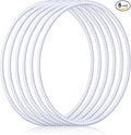Shappy 6 Pcs Exercise Hoop Detachable Adjustable Plastic Toy Playground Toys by Shappy