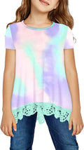 storeofbaby Girls Casual Tunic Tops Short Sleeve Loose Soft Blouse T-Shirt by storeofbaby