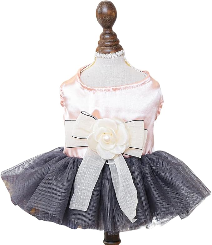 Fashion Sweet Puppy Dog Blingbling Princess Skirt Pet Dog Lace Cake Camisole by MaruPetyourkidsfriends