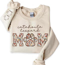 CHILLEVER Personalized Embroidered Dog Mom Sweatshirt, Dog Mama Crewneck by Unknown