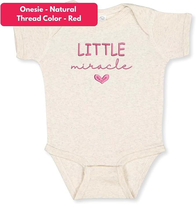 COUPLEHOODIES Personalized Baby Onesie Bodysuit – Custom Embroidery Gift - Image 2