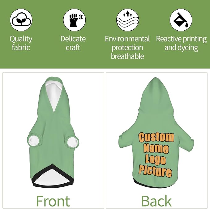 Custom Basic Dog Hoodies Sweatshirt - Image 6