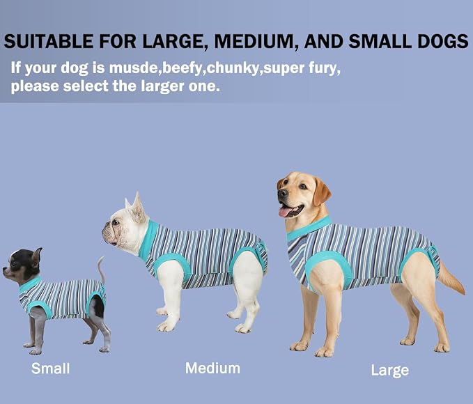 Sebdtico Recovery Suit for Dogs, Dog Surgery Suit Female Spay, Soft Dog Onesie - Image 5