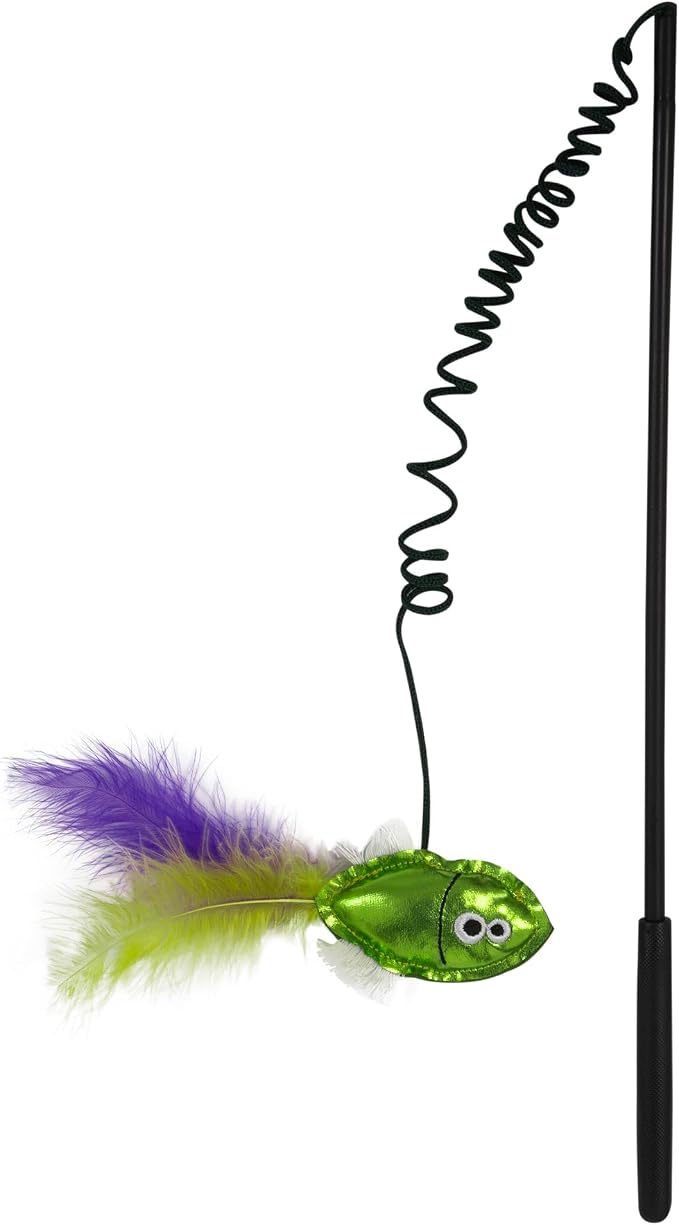 Mad Cat SAS-Sea Wand Catnip and Silvervine Teaser Cat Toy, - Image 3