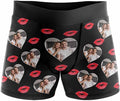 M YESCUSTOM Custom Faces Funny Short Briefs Gift by MYESCUSTOM