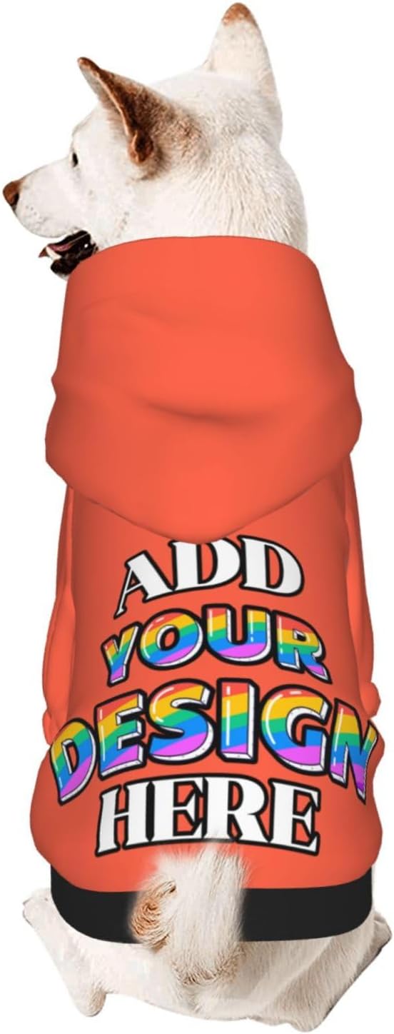 Dog Hoodie Design Your Own Personalized Pet Hoodies Small Pets Wear Shirt by Phyxara