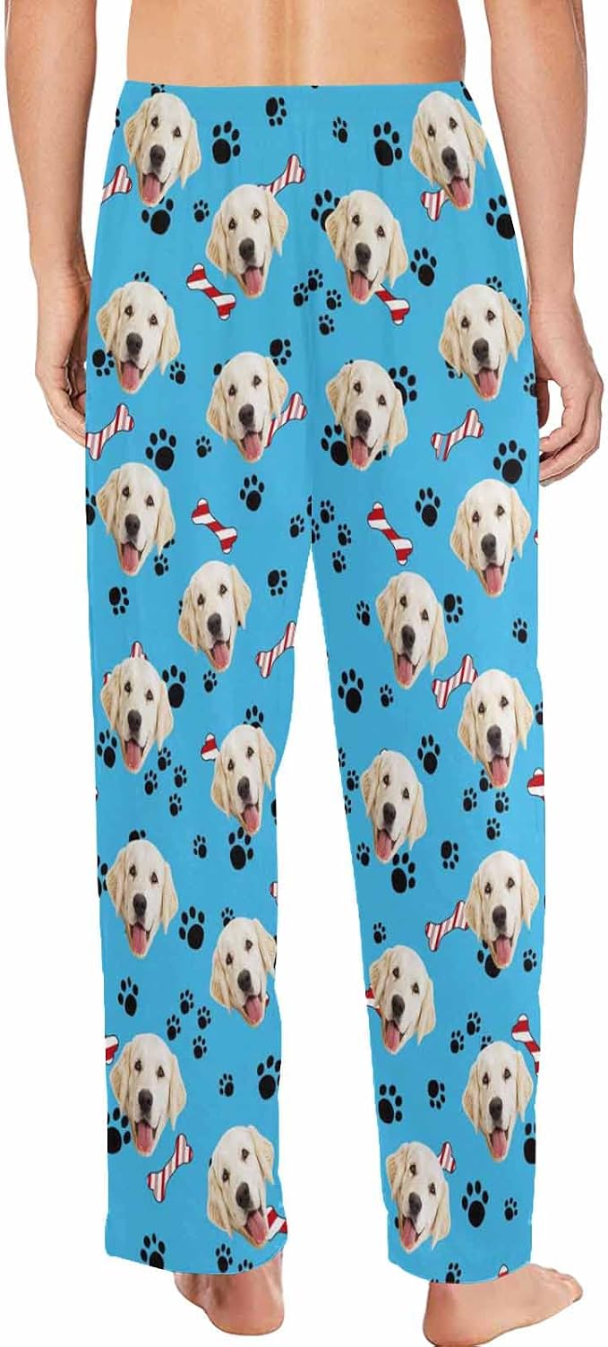 MyPupSocks Custom Pet Face Pajamas Pants Photo Pajama Bottoms - Image 2