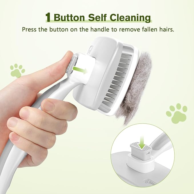 Pecute Self-Cleaning Slicker Brush - Image 3