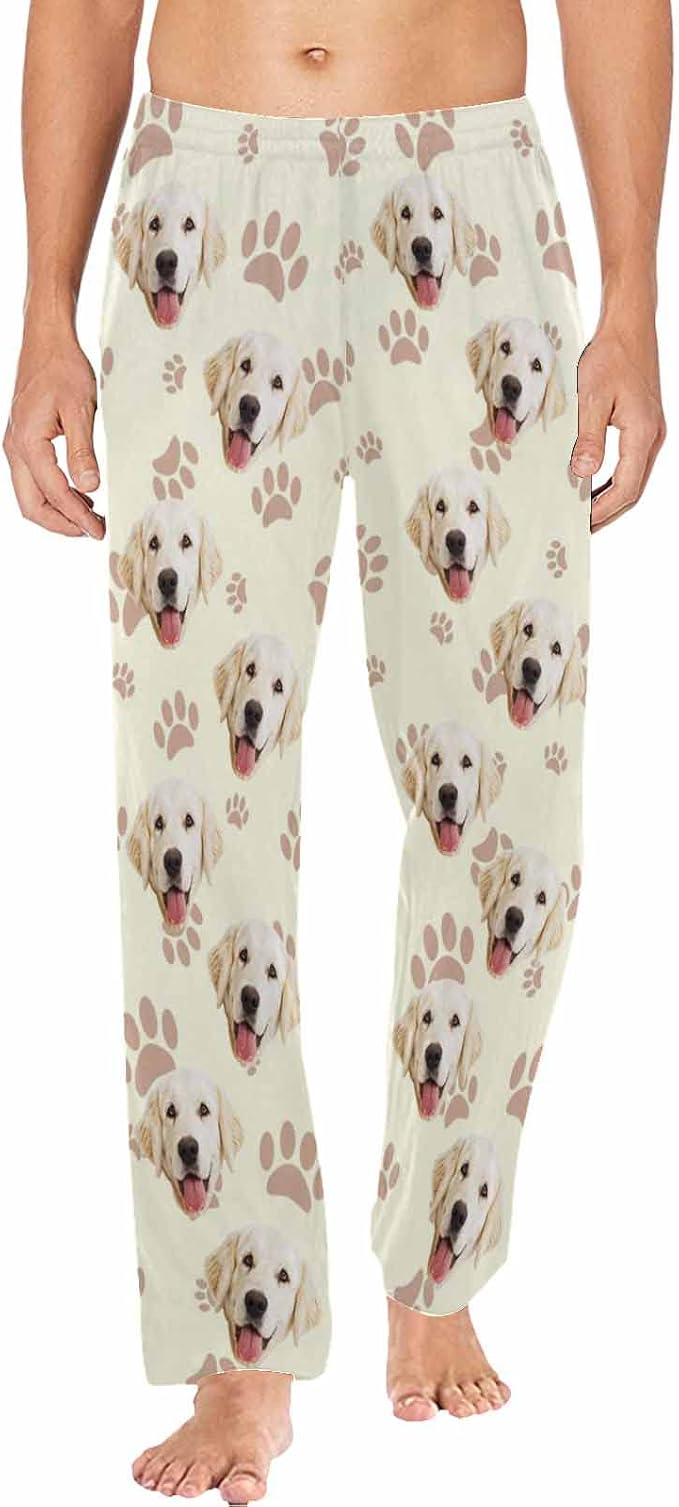 MyPupSocks Customized Face Pajamas Pants Photo Pajama Bottoms by MyPupSocks