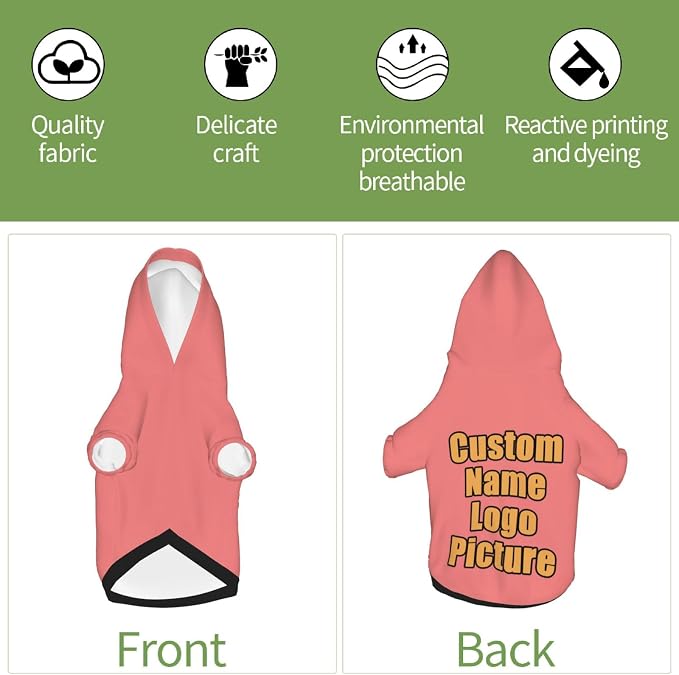 Custom Basic Dog Hoodies Sweatshirt - Image 6