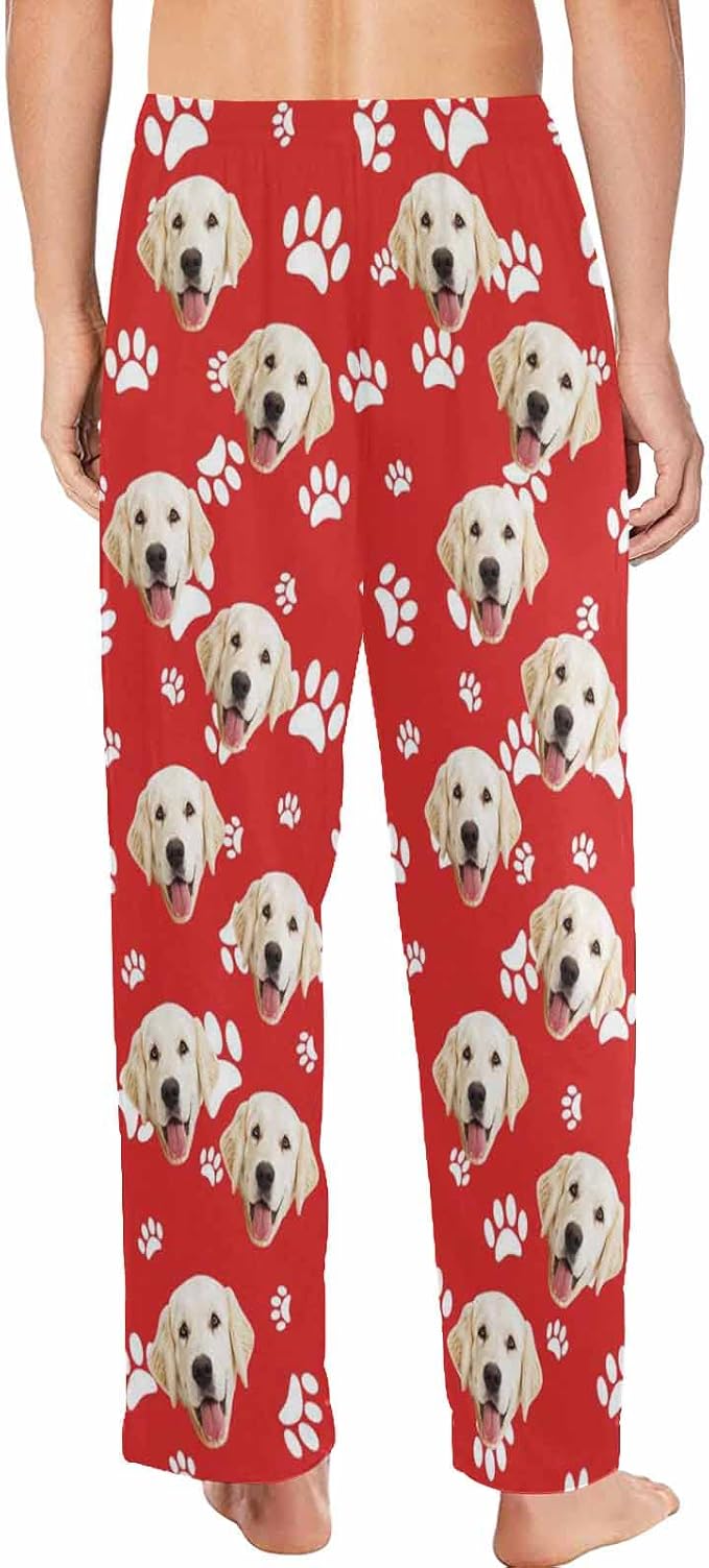 MyPupSocks Customized Face Pajamas Pants Photo Pajama Bottoms - Image 2