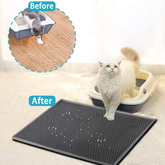 Cat Litter Mat, Waterproof/Urineproof, Scatter Control - Image 2