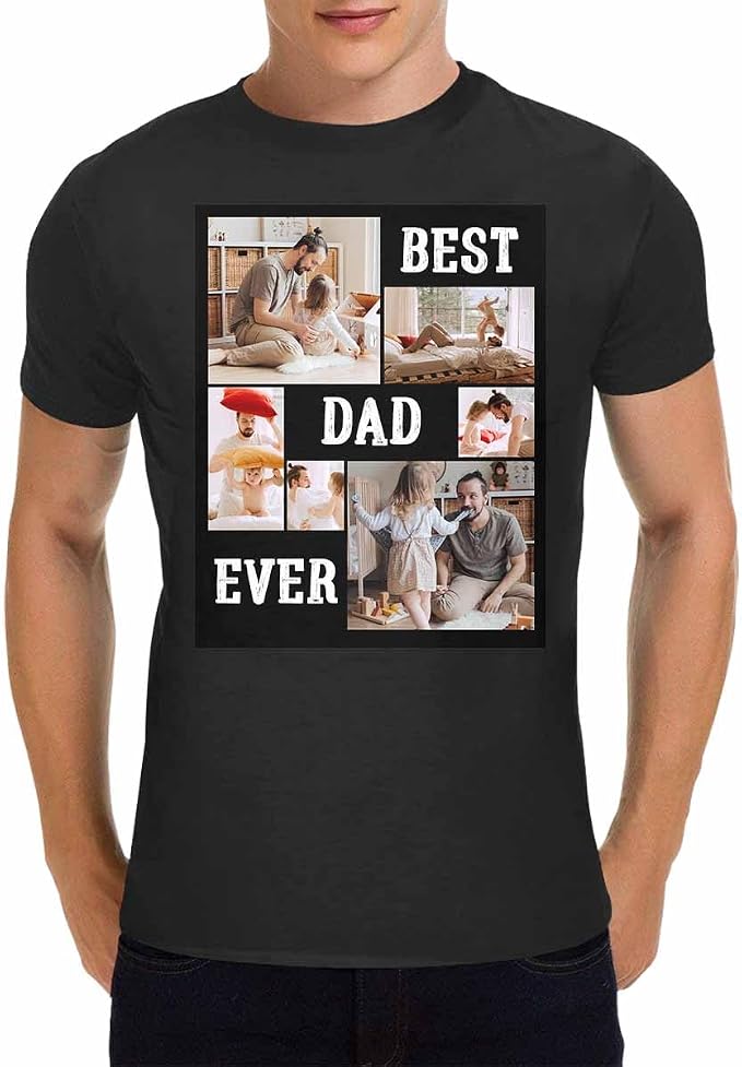 Custom T Shirts with Face Photo Text Pet Shirt by Artsadd