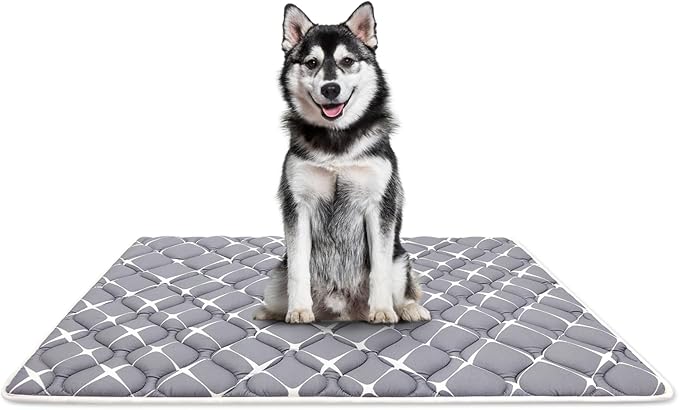 Bubble bear Dog Crate Mat by Bubblebear