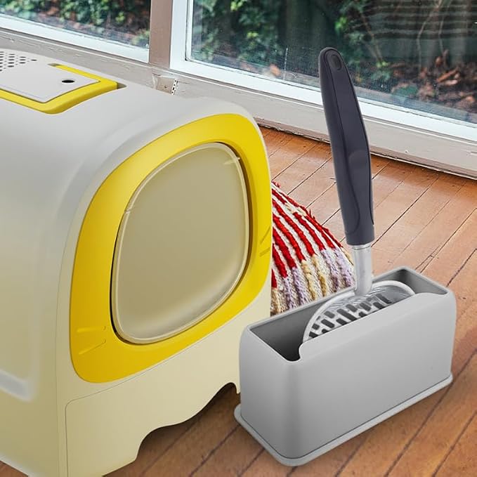 POPETPOP Durable Cat Litter Scoop Holder- Universal Litter Scooper Stand - Image 6