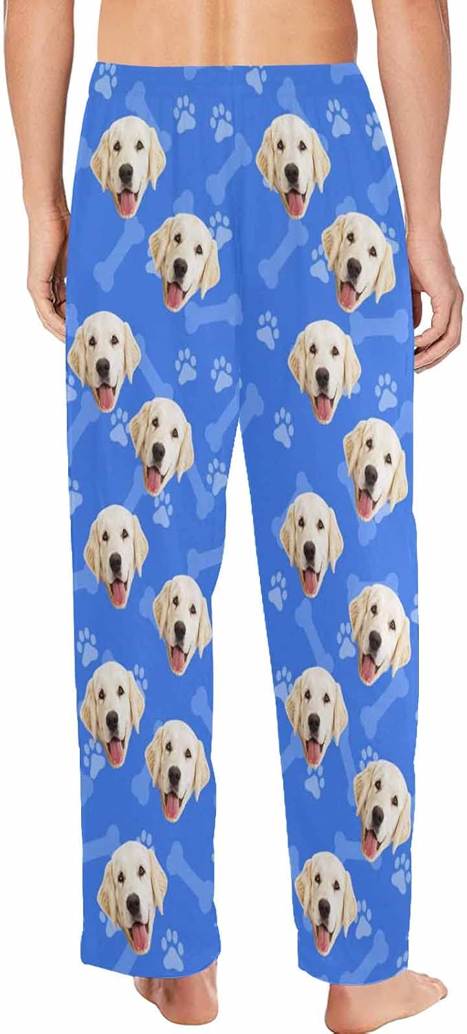 MyPupSocks Customized Face Pajamas Pants Photo Pajama Bottoms - Image 2