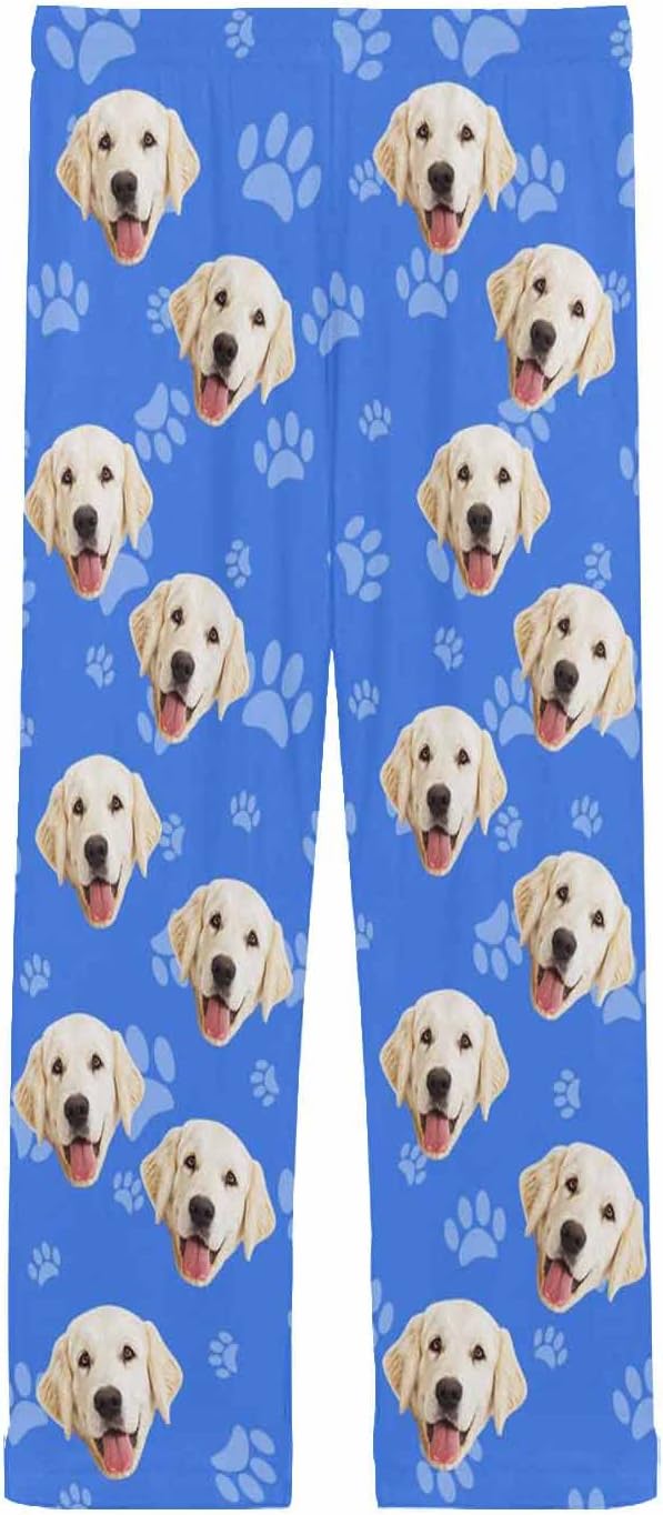 MyPupSocks Customized Face Pajamas Pants Photo Pajama Bottoms - Image 4