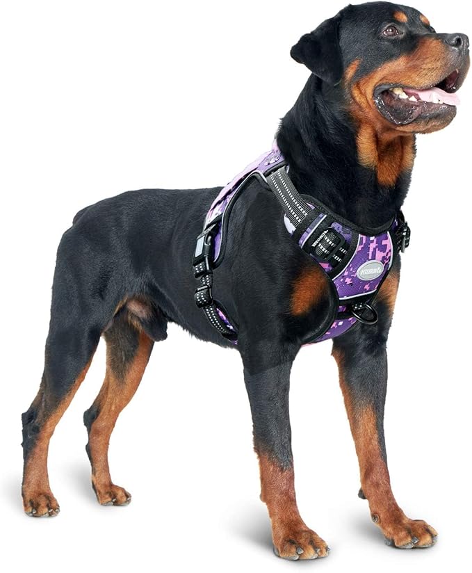 AUROTH Tactical Dog Harness for Small Medium Large Dogs No Pull Adjustable Pet - Image 8