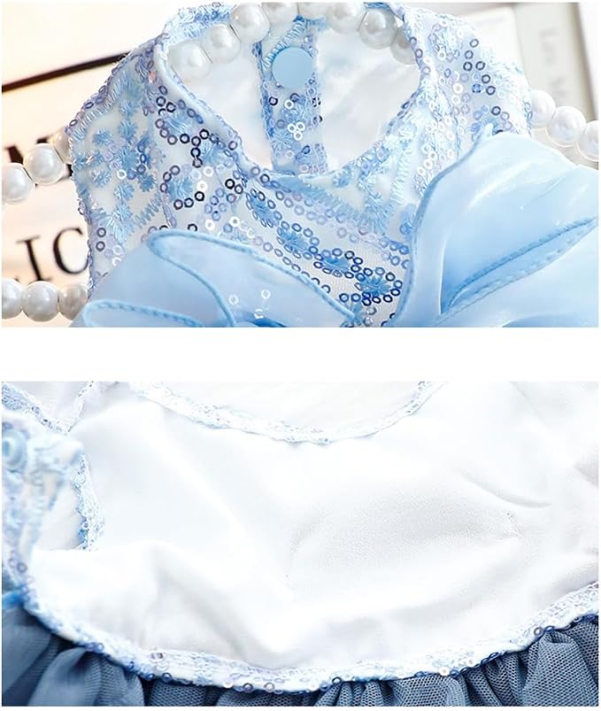 Fashion Sweet Puppy Dog Blingbling Princess Skirt Pet Dog Lace Cake Camisole - Image 6