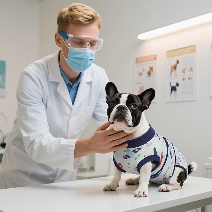 Kuoser Recovery Suit for Dogs Cats After Surgery, Professional Pet Recovery - Image 6