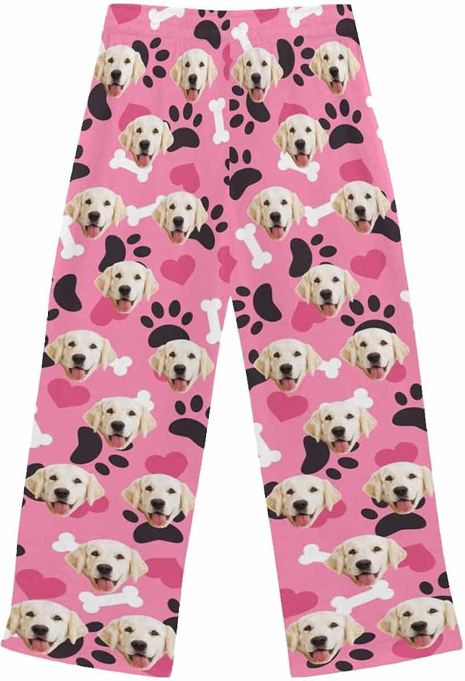 Custom Face Pajamas Pants Personalized Nightwear Bottoms - Image 3