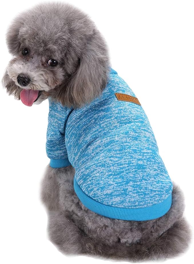 Jecikelon Dog Clothes Dogs Sweater Soft Puppies Clothing Winter Puppy Sweaters by Jecikelon