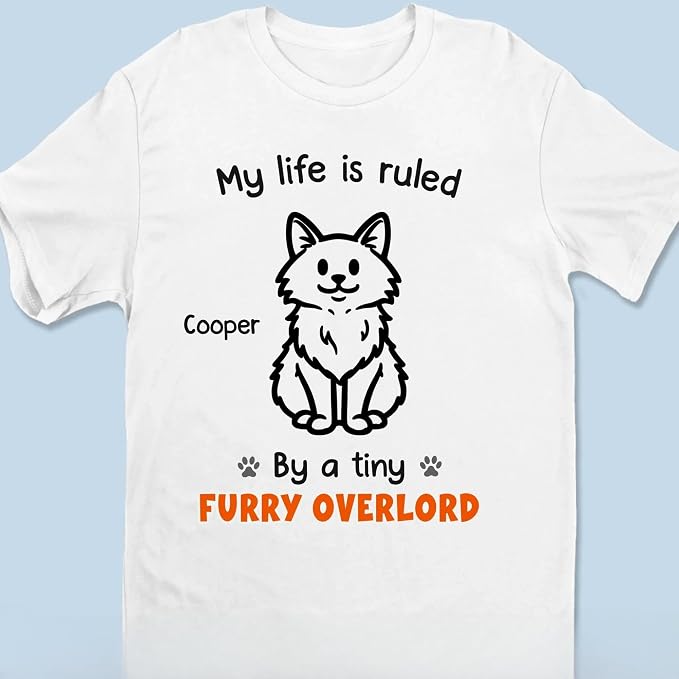 Personalized Family Shirt Gift for Dog Cat Dad Mom Pet Lovers on Fathers - Image 2