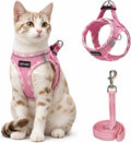 Cat Harness and Leash Set for Walking, Escape Proof Adjustable Soft Mesh Kitten by Unknown