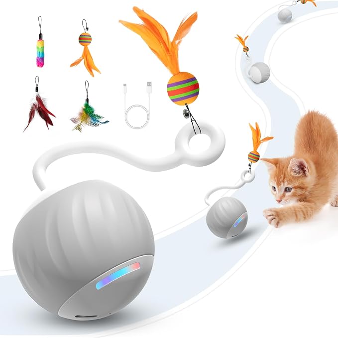 Interactive Cat Toys Ball by AAAAMUSANG