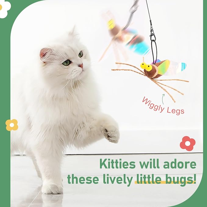 SONGWAY Cat Bug Toy Wand - Image 5