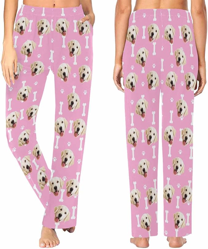 Custom Face Pajamas Pants Personalized Nightwear Bottoms - Image 2