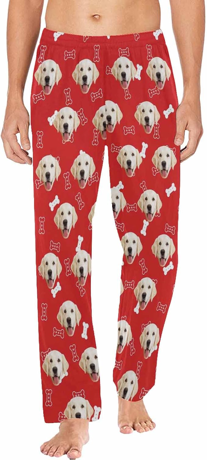 MyPupSocks Customized Face Pajamas Pants Photo Pajama Bottoms by MyPupSocks