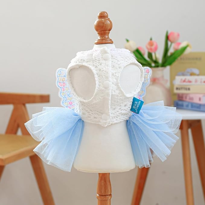 Fashion Sweet Puppy Dog Blingbling Princess Skirt Pet Dog Lace Cake Camisole - Image 2