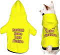 Custom Hoodie for Small Dogs Clothes Pajamas Sweater Personalized Dog Clothes by AEKSCOH