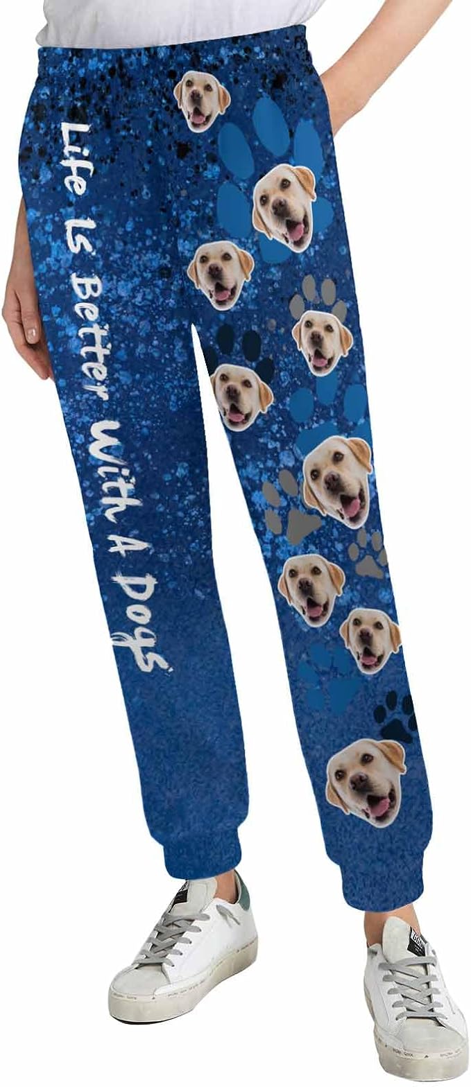 Custom Sweatpants for Men Women Personalised Joggers Pants - Image 4